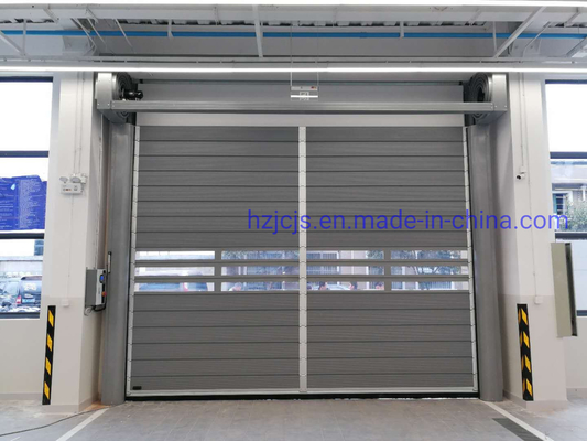 Feito de Alumínio Ligação Rolo Rápido Ação Roller Shutter Espiral Segurança Garagem Porta