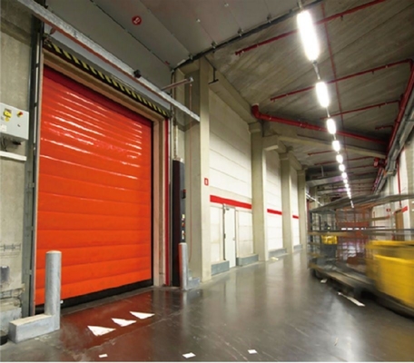 Porta de Garagem de Segurança de Alta Velocidade Rodante Rápido Rodante Rápido com 100W de Potência
