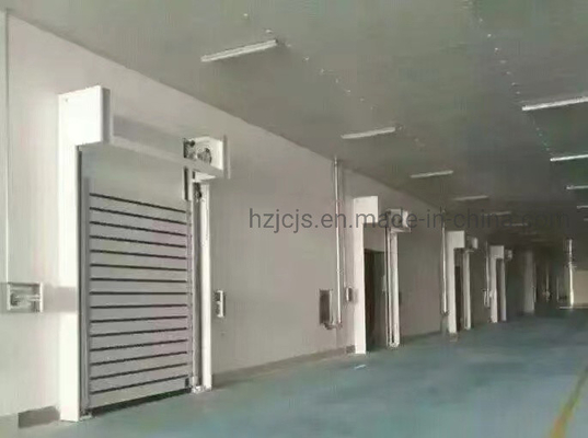 Dimensão máxima W8000mm*H8000mm Porta de fechamento de alta velocidade de liga de alumínio para armazém de segurança