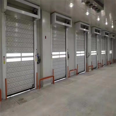 300.000kg Peso Bruto Alumínio Ligação Relojo Rápido Porta de Segurança Espiral para Armazém