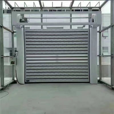 300.000kg Peso Bruto Alumínio Ligação Relojo Rápido Porta de Segurança Espiral para Armazém