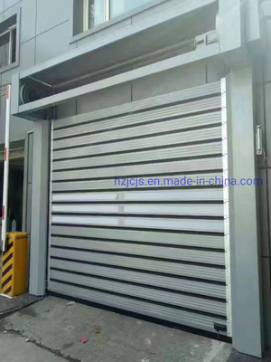 JTM-D01 Porta de garagem de segurança rápida de estilo aberto rolante para aplicações industriais