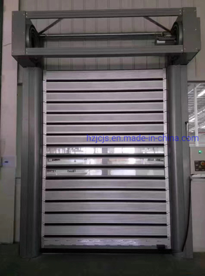 Feito de Alumínio Ligação Rolo Rápido Ação Roller Shutter Espiral Segurança Garagem Porta