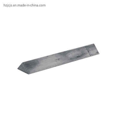 Membro da barra de forma triangular de aço estrutural de carbono Chamfer Q235 para concreto pré-moldado