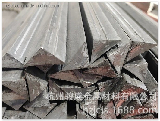 Membro da barra de forma triangular de aço estrutural de carbono Chamfer Q235 para concreto pré-moldado