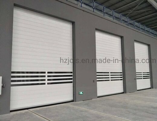 Porta de Enrolar Corta-Fogo com Proteção IP55 e Tamanho Personalizado para Uso Industrial